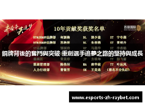 銅牌背後的奮鬥與突破 重劍選手追夢之路的堅持與成長 銅牌背後的奮鬥與突破 重劍選手追夢之路的堅持與成長