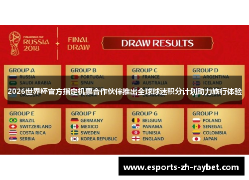 2026世界杯官方指定机票合作伙伴推出全球球迷积分计划助力旅行体验